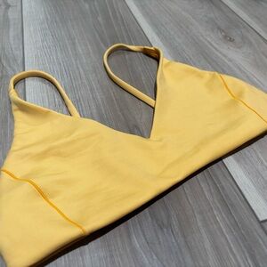 Left On Friday Yellow Bikini Top